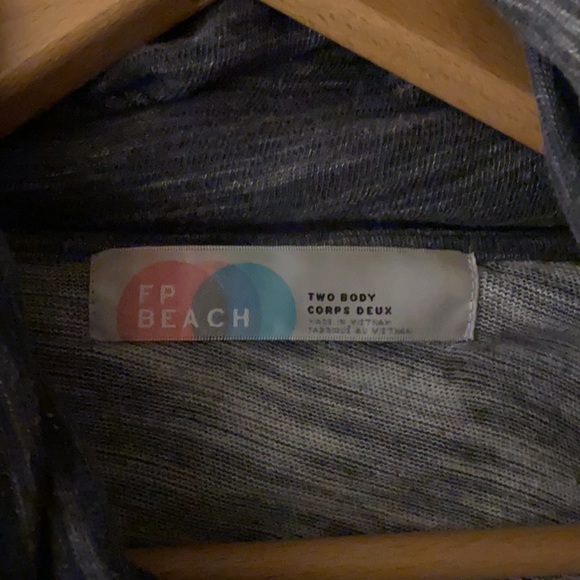 Free People Beach Cocoon Cowl Neck Top - Picture 2 of 3